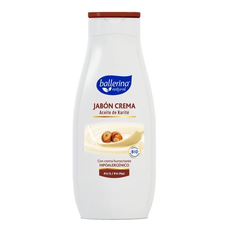 Jabon en Crema Ballerina con Aceite de Karite 800 ml