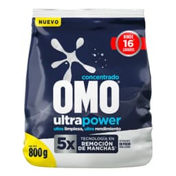 Detergente en Polvo Matic Omo 800 gr