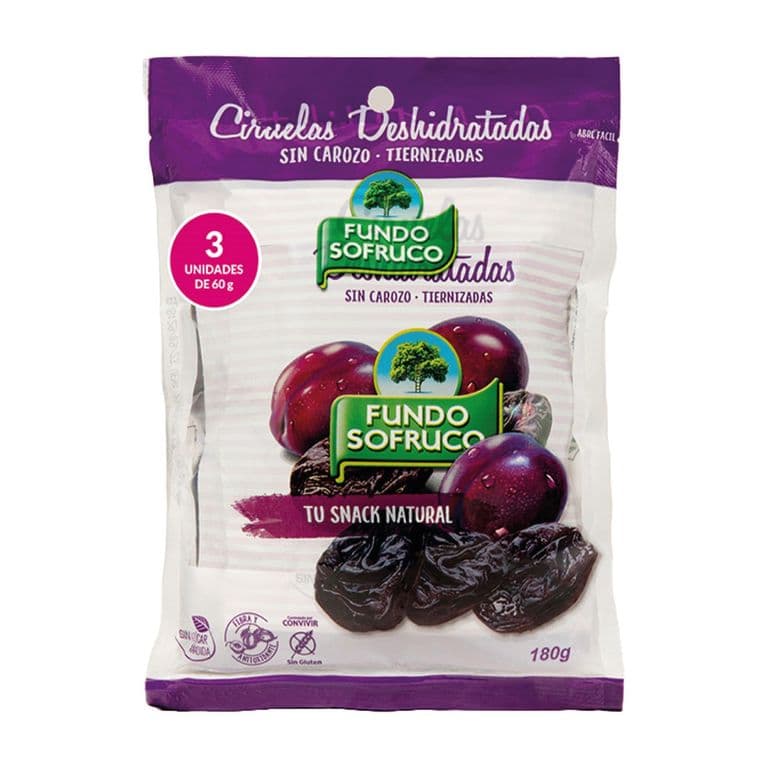 Ciruela Deshidratada Fundo Sofruco 180 g