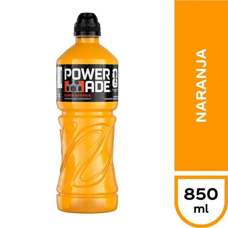 Bebida Isotonica Naranja Powerade 850 ml