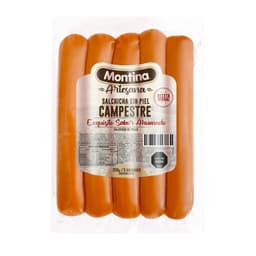 Salchicha Artesana Sin Piel Campestre Montina 5 Un
