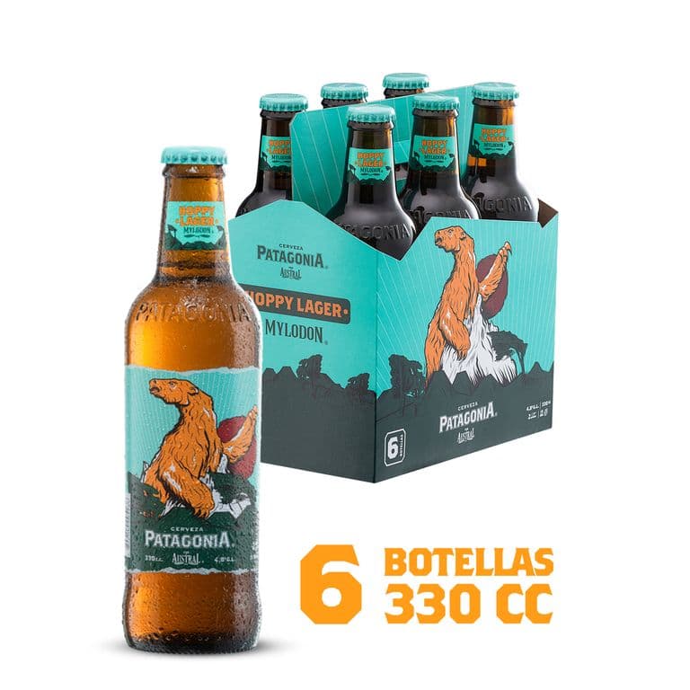 CER HOPPYLAGR LN PATAGONIA 4.8G 6X330 CC 6 X 330 ML