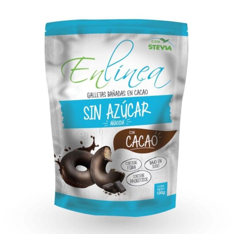 GALLETA CUBIERTA CACO EN LINEA 100GR