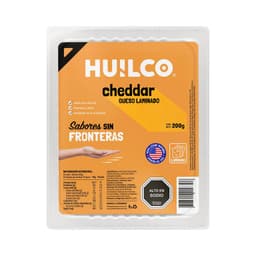 Queso Cheddar Laminado Huilco 200 g