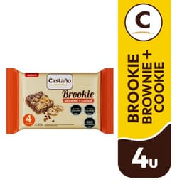Brookie Castano 4 Un x 50 g 200 GR