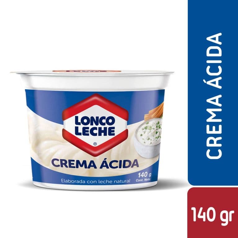 Crema Acida Pote Loncoleche 140 gr