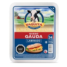 Queso Gauda Laminado La Vaquita 400 g
