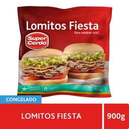 Lomito de Cerdo Congelado Super Cerdo 10 x 90 GR