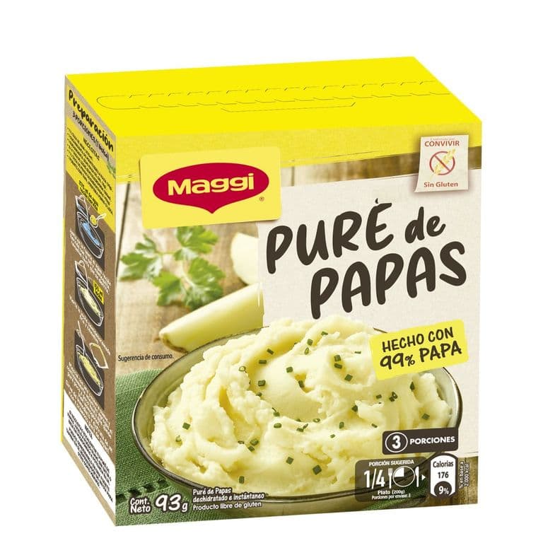 Pure de Papas Instantaneo Maggi 93 g
