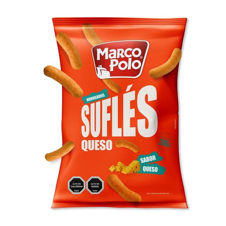 Snack Crunchis Queso Marco Polo 200 g
