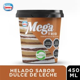 HELADO DULCE DE LECHE TRIO MEGA 450 ML