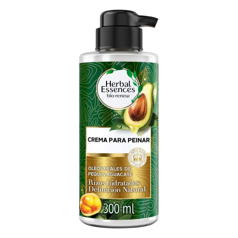 Crema para Peinar Rizos Nutre e Hidrata Herbal Essences 180 ml 300 ML