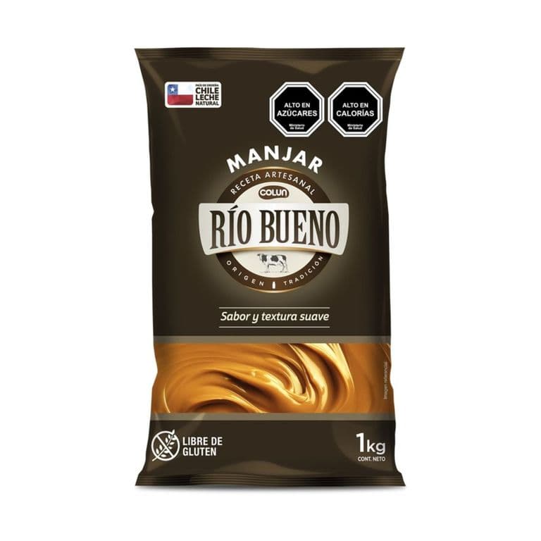 Manjar Receta Artesanal Rio Bueno 1 Kg