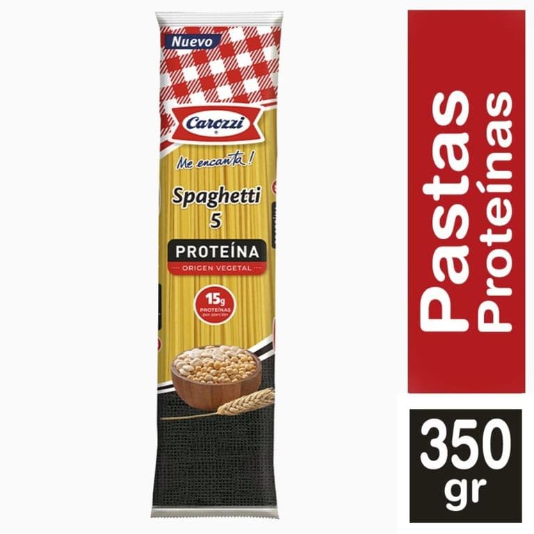 Pasta Spaghetti Protein Carozzi 350 g