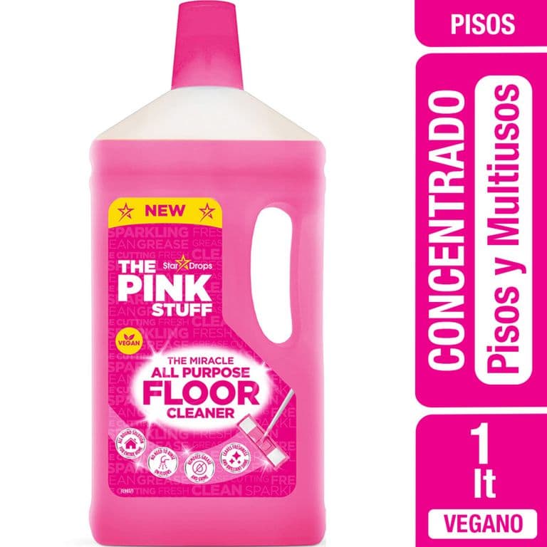 Limpiador de Pisos Concentrado The Pink Stuff 1 Lt