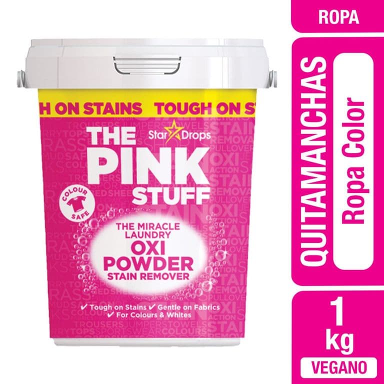 Quitamanchas en Polvo Colores The Pink Stuff 1 kg