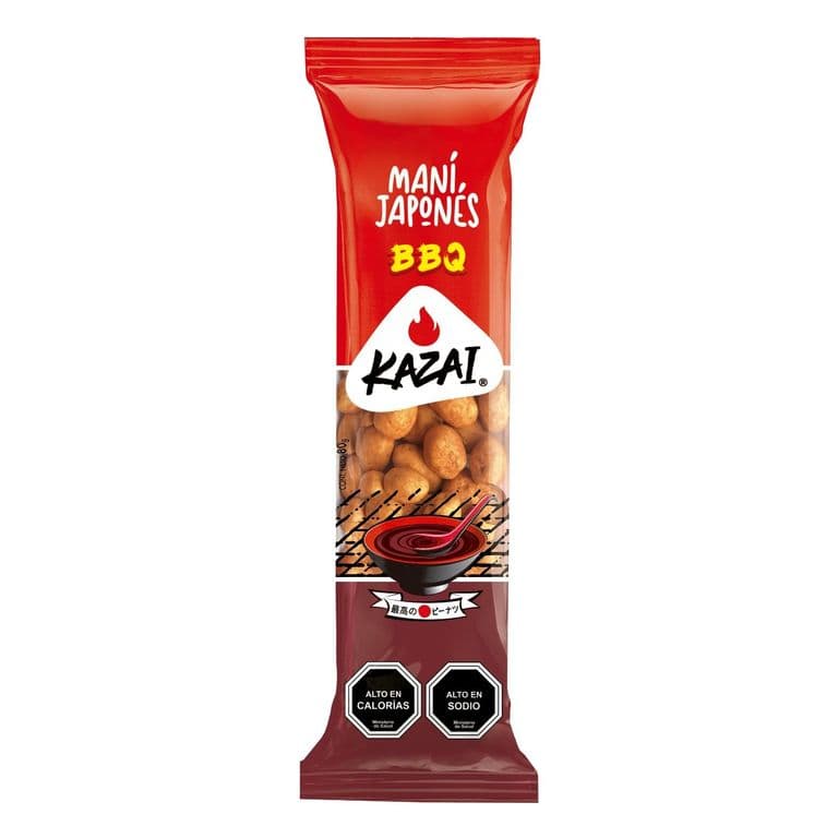 Mani Japones Kazai Bbq 80 g