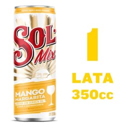 Cerveza Sol Mix Mango Margarita Lata 4.2 350 ml
