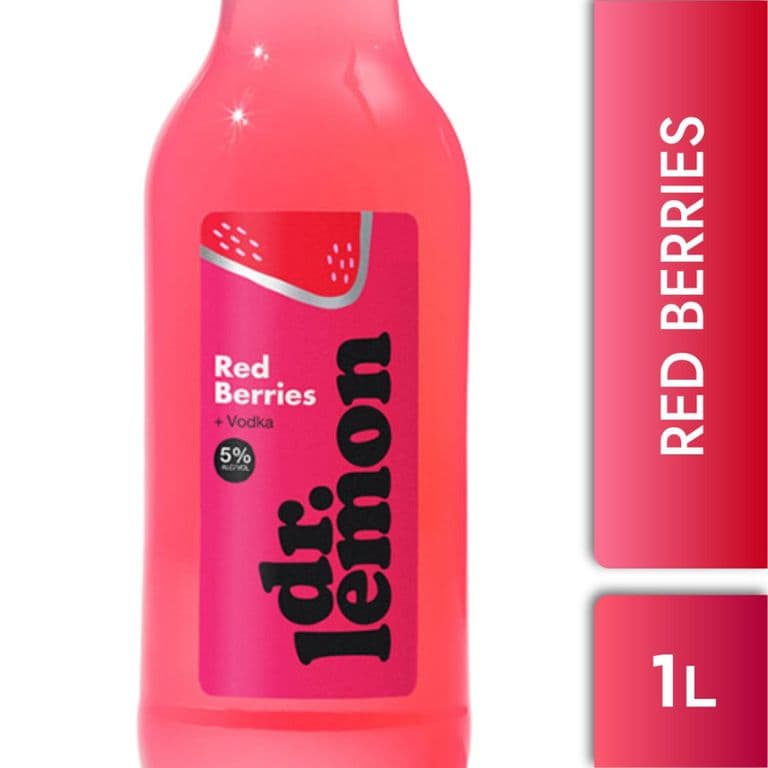 Coctel Red Berry Dr Lemon 5 1 Lt