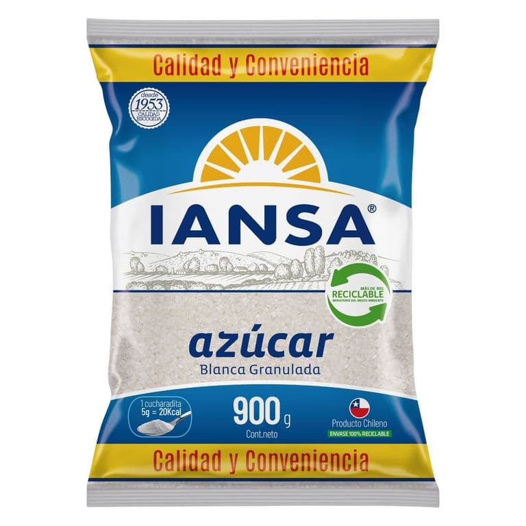 Azucar Granulada Iansa 900 g