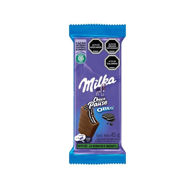 Galleta Oblea Milka Chocopause Oreo 45 g
