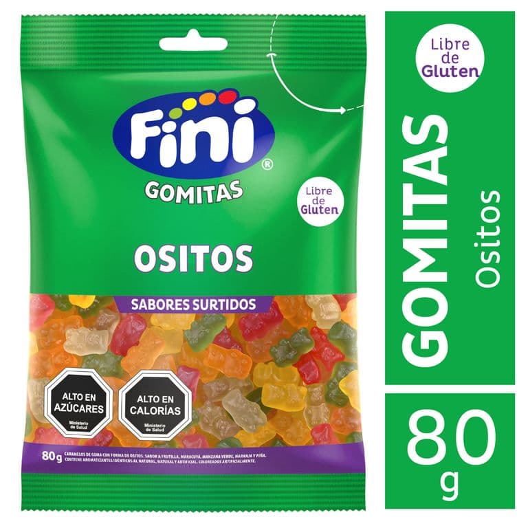 Gomitas Ositos Fini 80 g