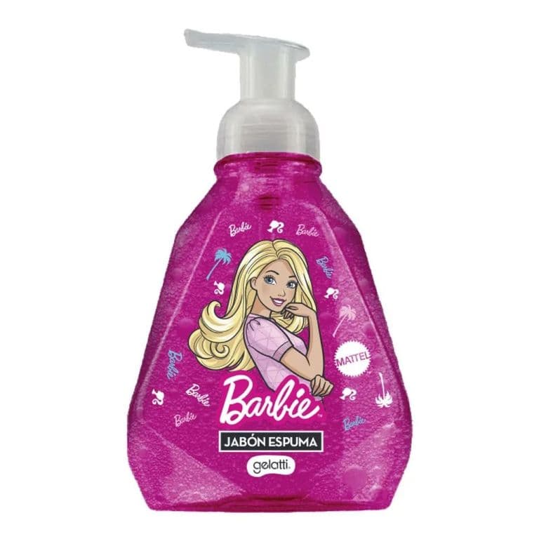 Jabon Espuma Infantil Barbie Gelatti 300 ml