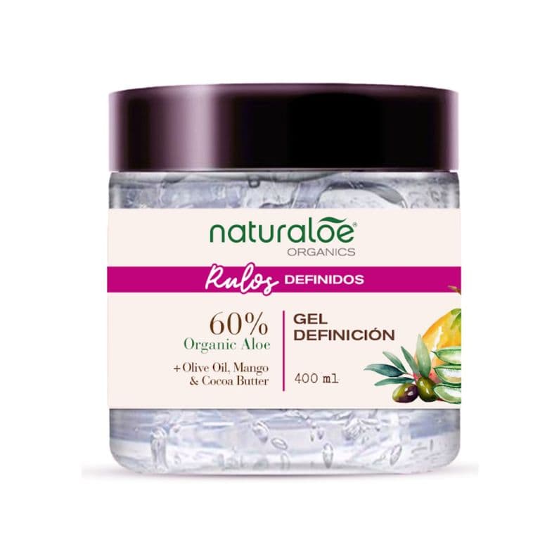 Gel para Cabello Rulos Definidos Naturaloe 400 g