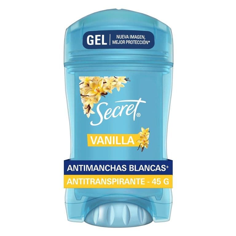 Antitranspirante en Gel Vainilla Secret 45 gr