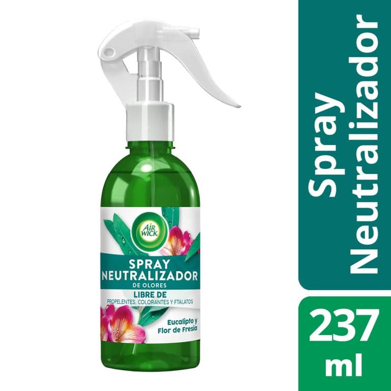 Neutralizador de Olores Spray Eucalipto y Flor de Fresia Air Wick 237 ml