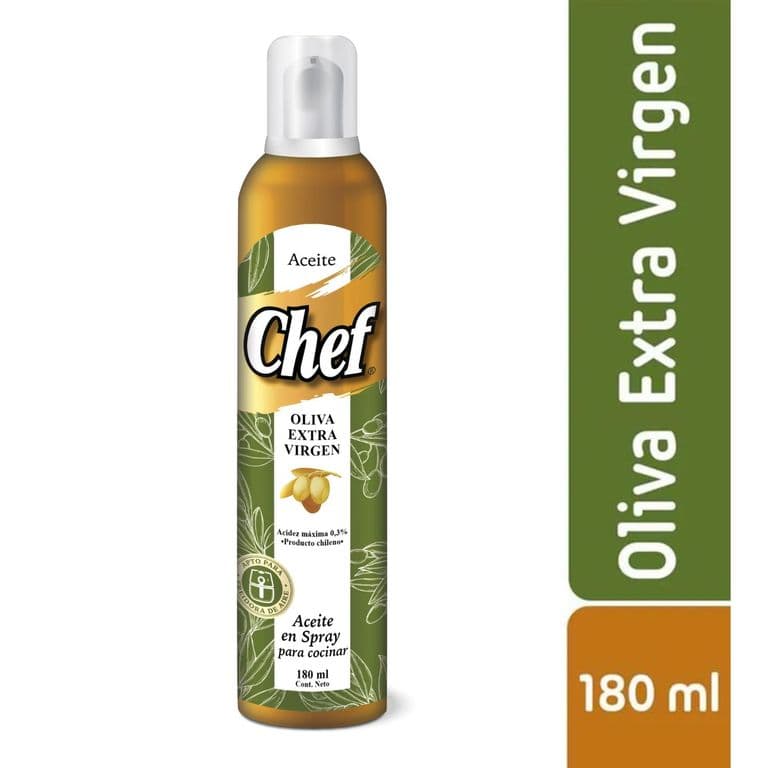 Aceite de Oliva Extra Virgen Spray Chef 180 ml