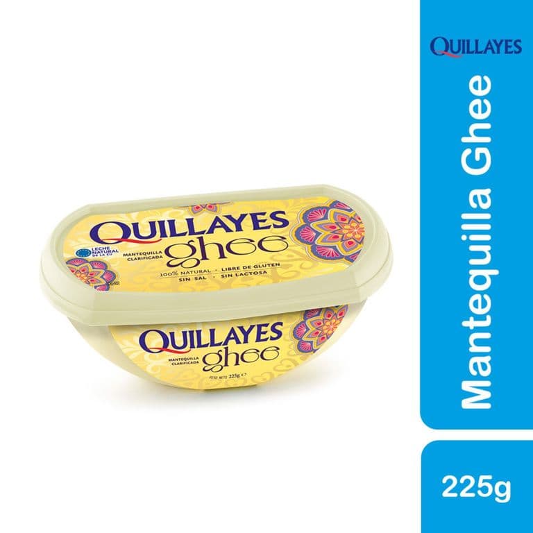 Mantequilla Clarificada Ghee Sin Lactosa Quillayes 225 g