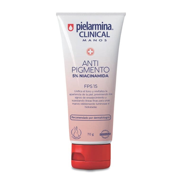 Crema de Manos Antipigmento FPS 15 Pielarmina 70 g