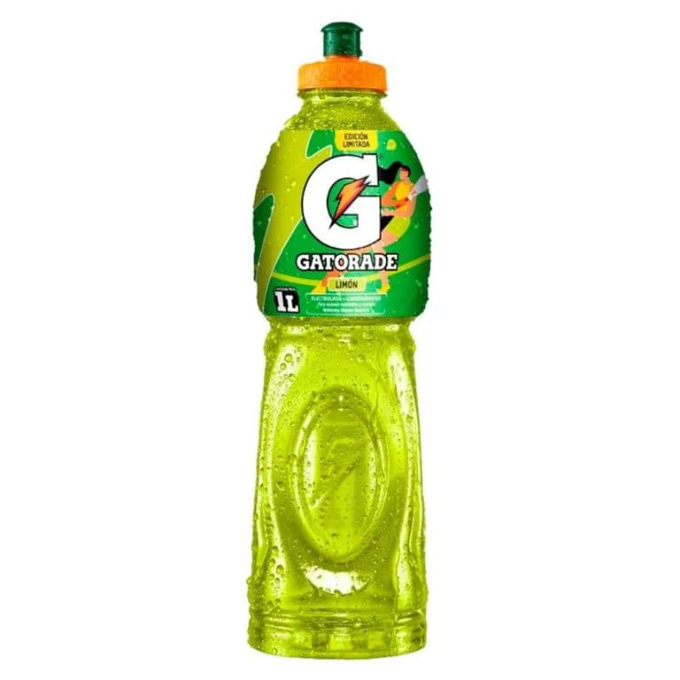 Bebida Isotonica Gatorade Sabor Limon 1 L 1 LT