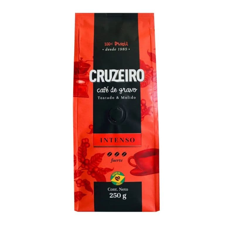 Cafe Grano Molido Intenso Cruzeiro 250 g