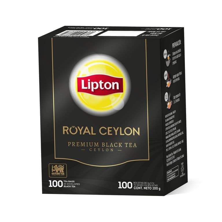 Te Royal Ceylon Lipton 100 Un