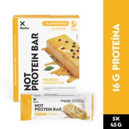 Barra de Proteina NotSnack Bar Mango Maracuya 5 x 45g