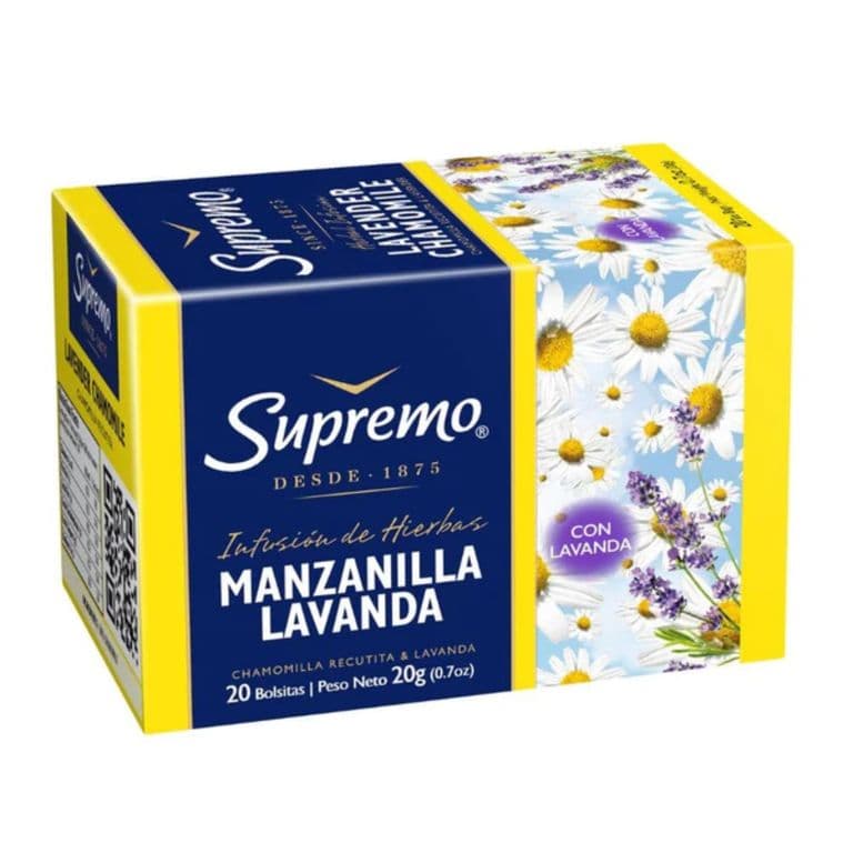 Hierba de Manzanilla Lavanda Supremo 20 Un