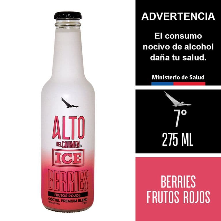 Coctel Berries Alto del Carmen Ice 7 275 ml