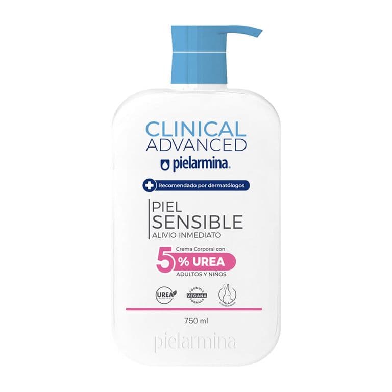 Crema Corporal Clinical Advanced Piel Sensible Pielarmina 750 ml