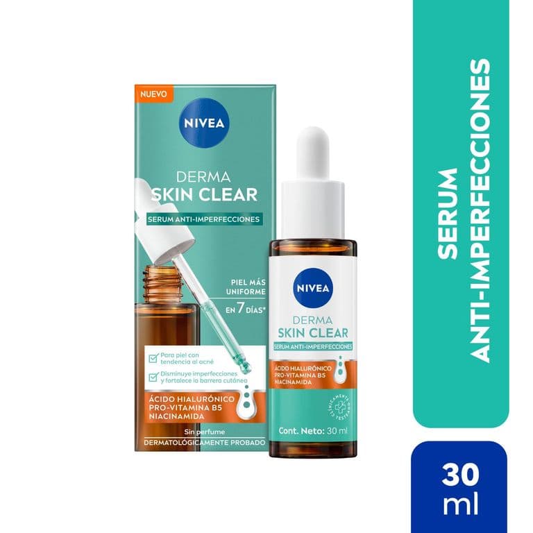Serum Facial Nivea Derma Skin Clear 30 ml