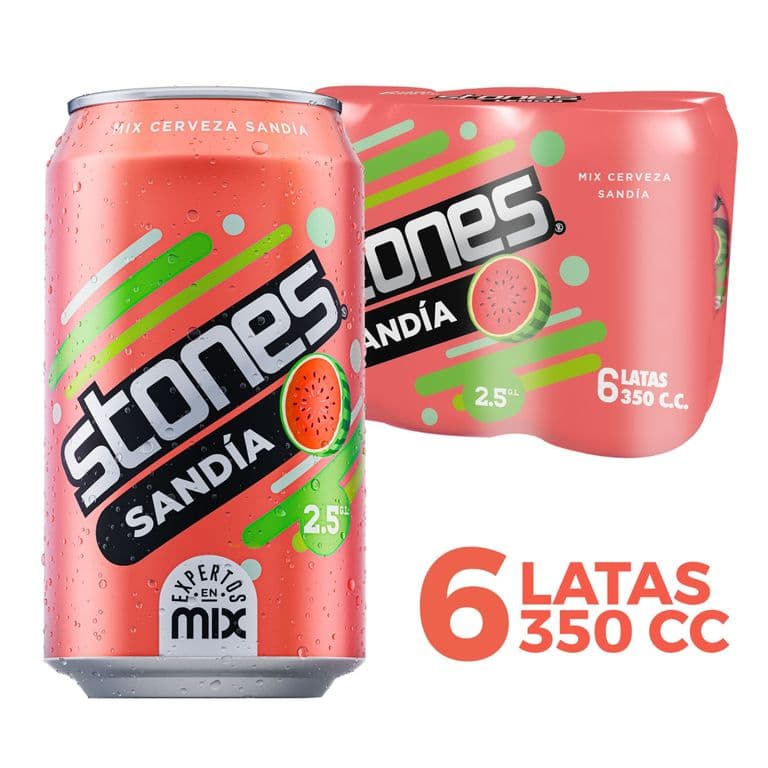 Pack Cerveza Stones Sandia 2.5 6 x 350 ml