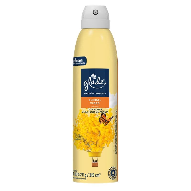 Desodorante Ambiental Glade Aerosol Floral Vibes 315 ml