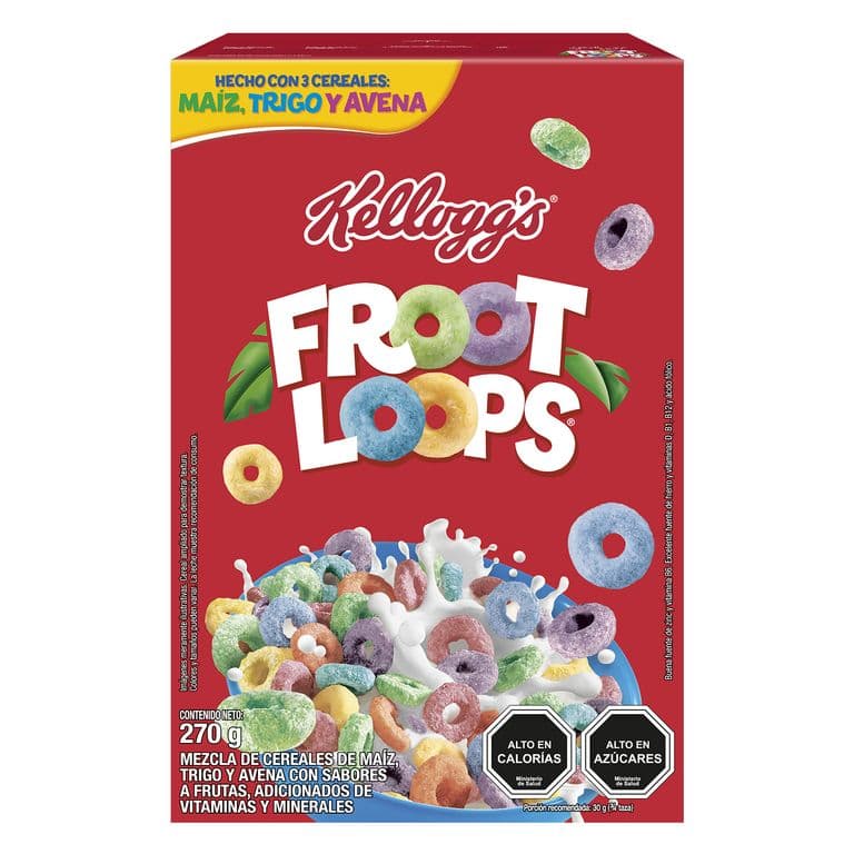 Cereal Froot Loops Kelloggs 270 g