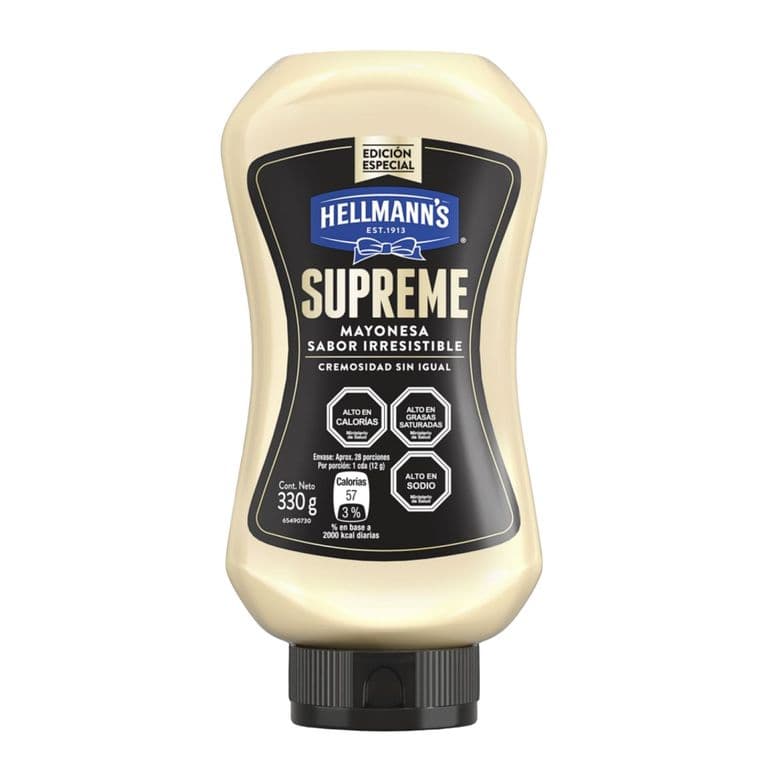 Mayonesa Supreme Hellmann's 330 g