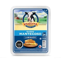 Queso Mantecoso Laminado La Vaquita 400 g