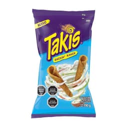 Tortillas de Maiz Takis Buckin Ranch 190 g