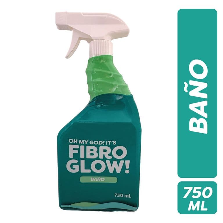 Limpiador de Bano Biodegradable Fibro Glow 750 ml
