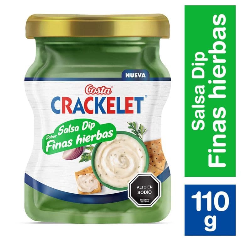 Salsa Dip Sabor Finas Hierbas Costa 110 g