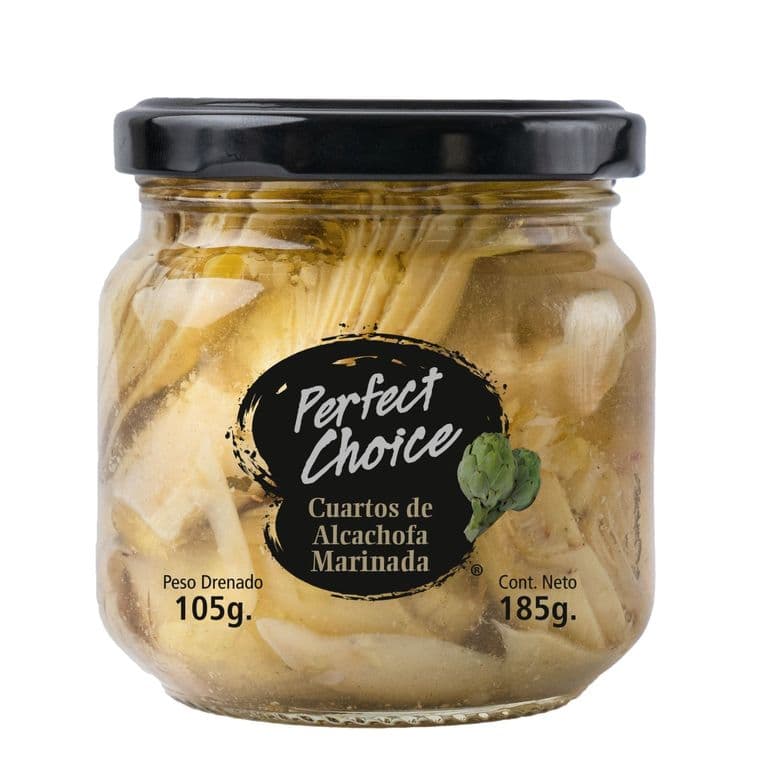 Cuartos de Alcachofa Marinada Perfect Choice 185 g